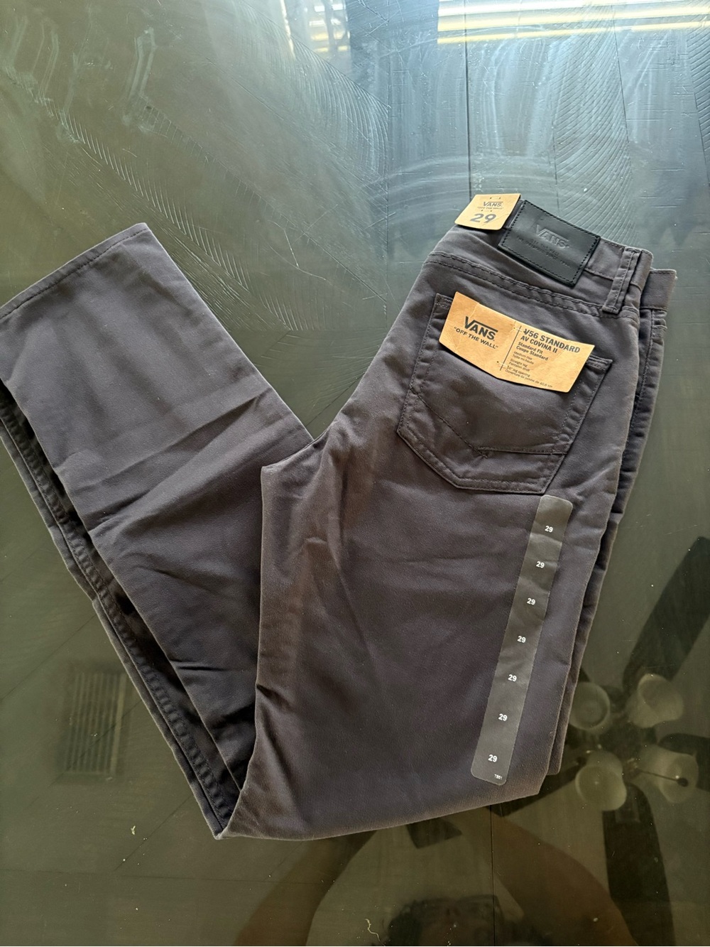 Vans Women’s Slim Fit Jeans in Dark Gray